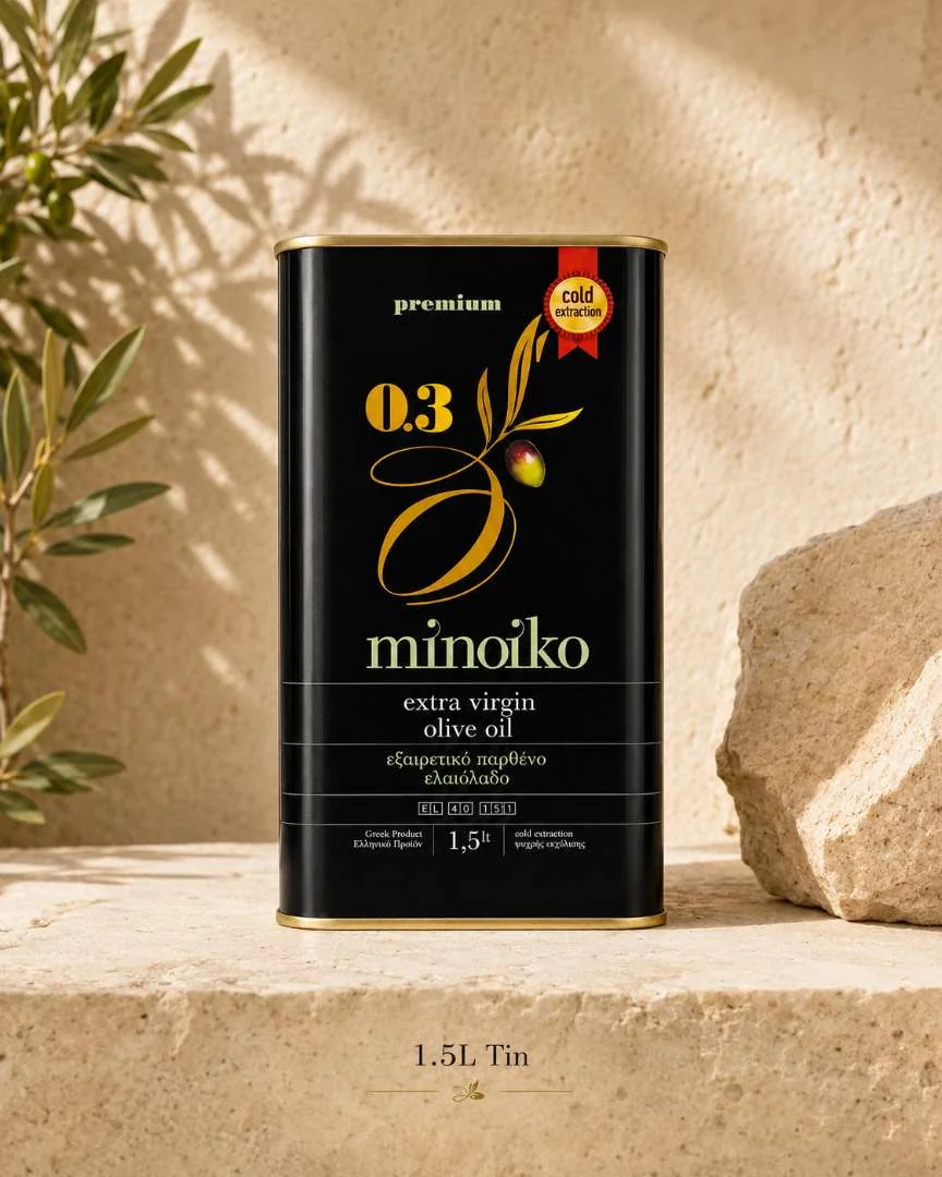 Minoiko Premium 1.5 litre tin