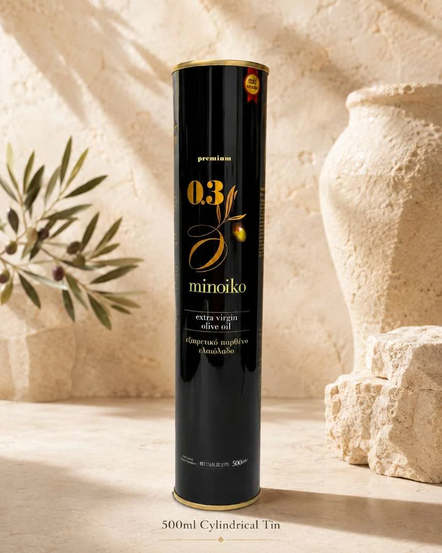 Minoiko Premium 500 ml cylindrical tin